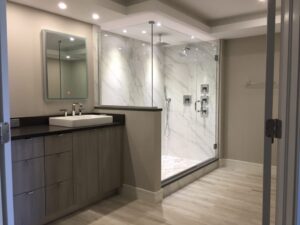 Shower room tiles design | Hadinger Flooring