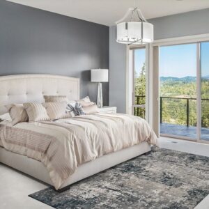 Bedroom Area rug flooring | Hadinger Flooring